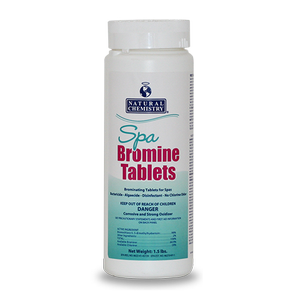 Spa Bromine Tabs 4-5 lb X 4 Case - GLOBAL POOL PRODUCTS